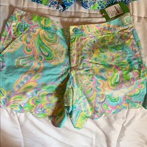 Lily Pulitzer shorts.